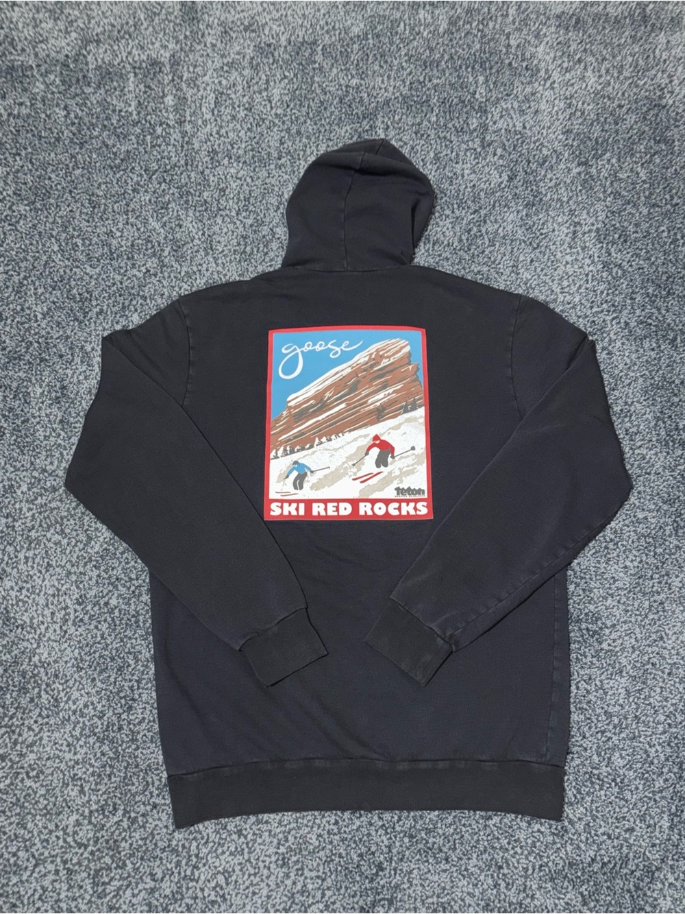 2023 Goose The Band x Teton Gravity Red Rocks Hoodie Sweatshirt